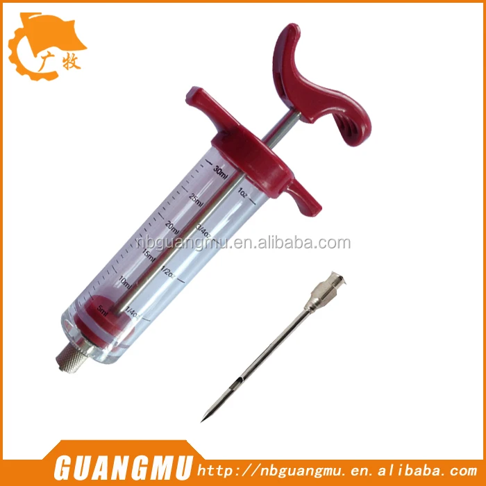 New Marinade Meat Injector for Chicken Turkey Fish Juice Spices Syringe Flavor