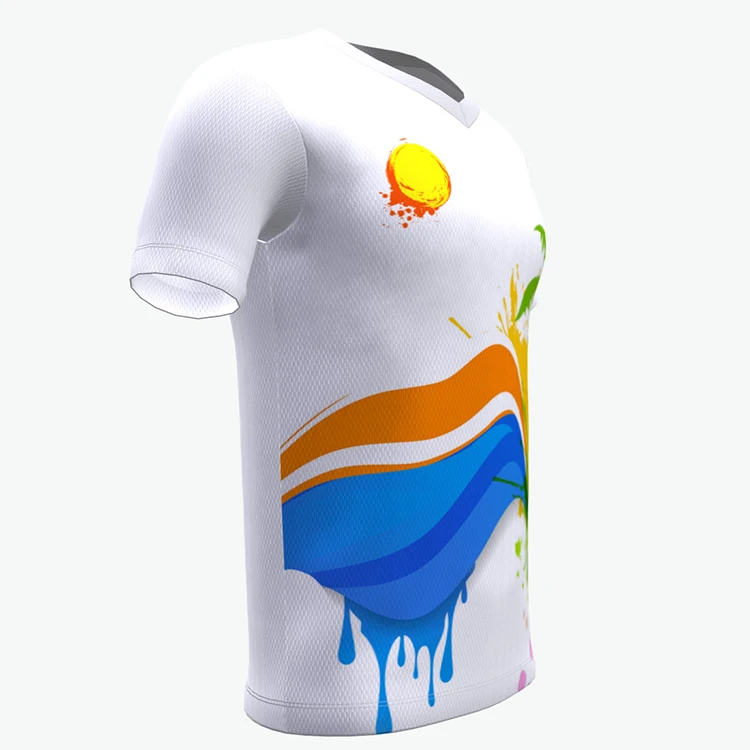 Hot Sale  Clothing Sublimated Custom T-shirt Printing Manufacturer