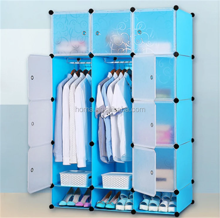 DR selling unique plastic wardrobe waterproof storage closet