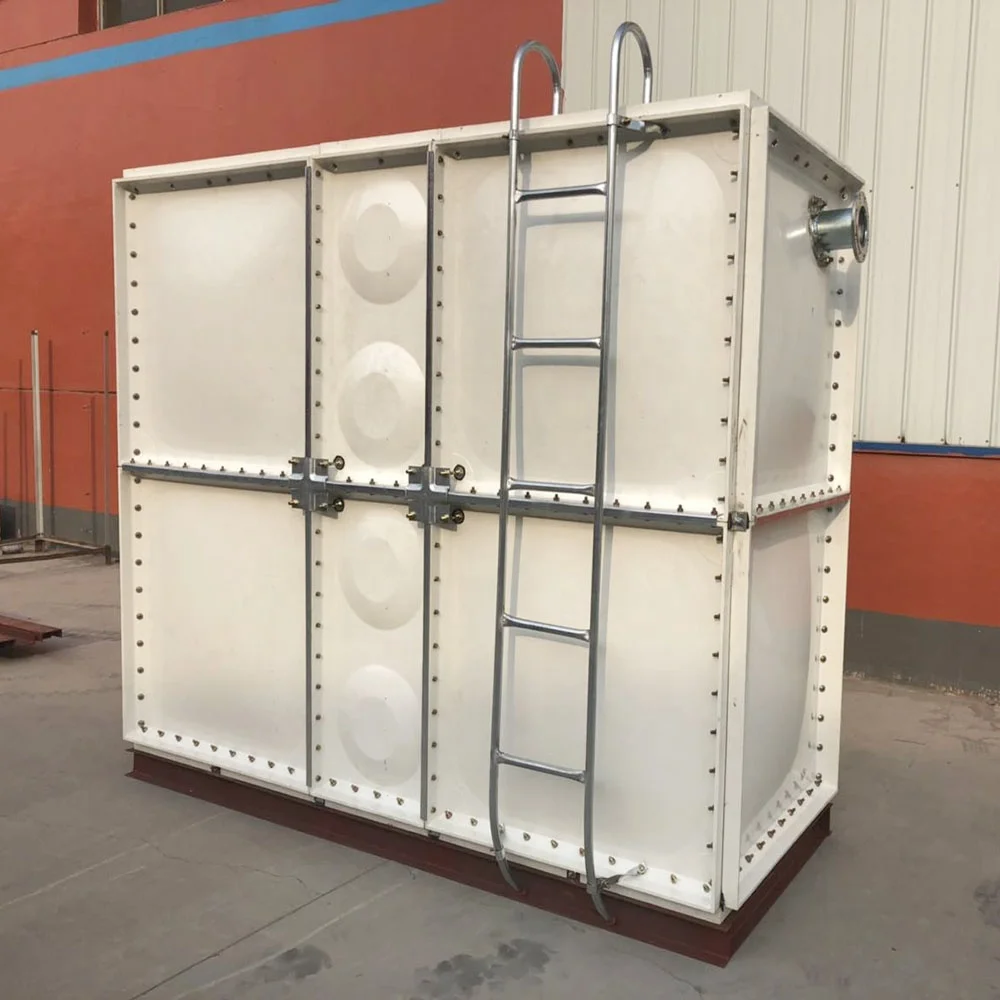 Flexible 500 Liter Farm Fish Smc Frp Grp 5000 Litre Fiberglass Water Tank Underground