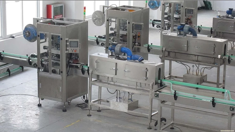 
Zhonghuan sleeve inserting machine automatic labelling machine 