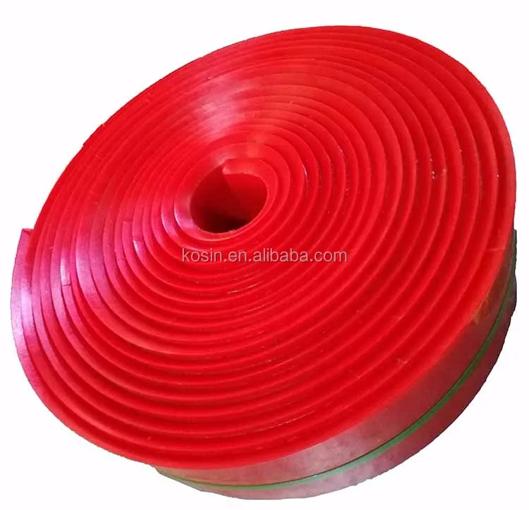 Polyurethane Conveyor Belt Skirt Rubber Conveyors Parts Skirting Urethane Wear Parts