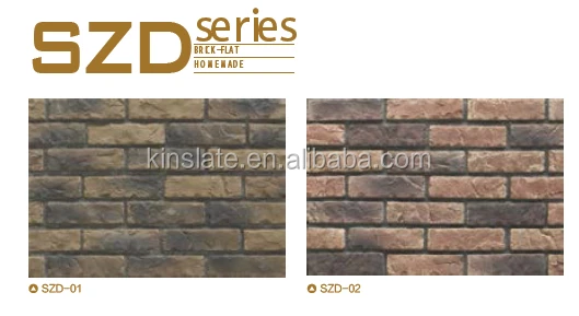 Decorative lightweight face Brick faux stone brick