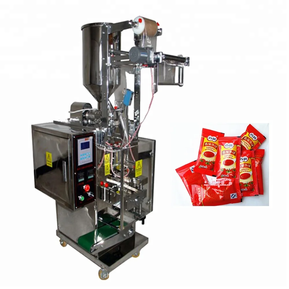 Automatic Ketchup Tomato Sauce Sachet Packing Machine