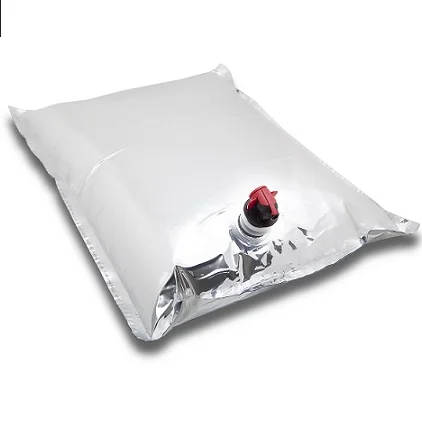 Custom printing bag in box Liquid packing red wine and fruit juice bag for 5L wine