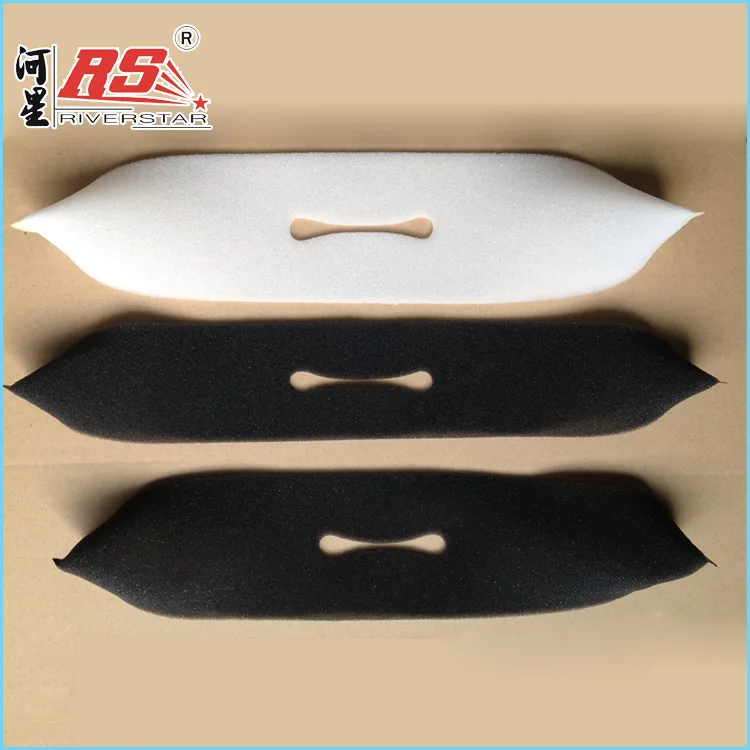 Soft High Elastic Black White Sponge Coat Clothing Anti Slip Cover Hanger Foam Clothings care Protector Wardrobe Hanger Foam