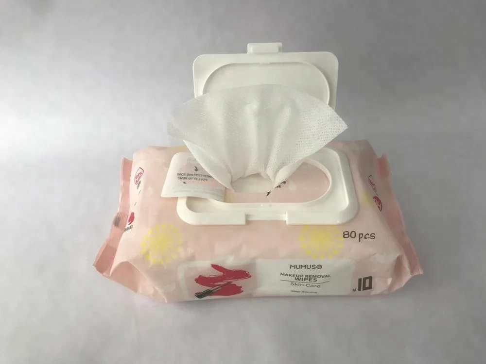 OEM Achol free makeup remover wipe makeup remover wipes for lady cleaning face and eye