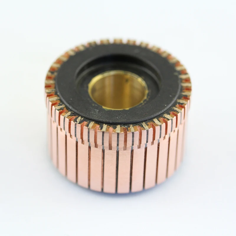 motor commutator switches spin test