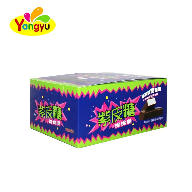 Завод Marshmallow сладкий хрустящий шоколад с покрытием поставщик