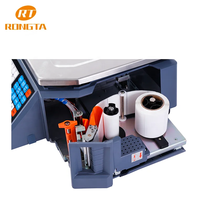 Commercial Label Scale Rongta RLS1000C RLS1100C 15kg 30kg Weighing Scales