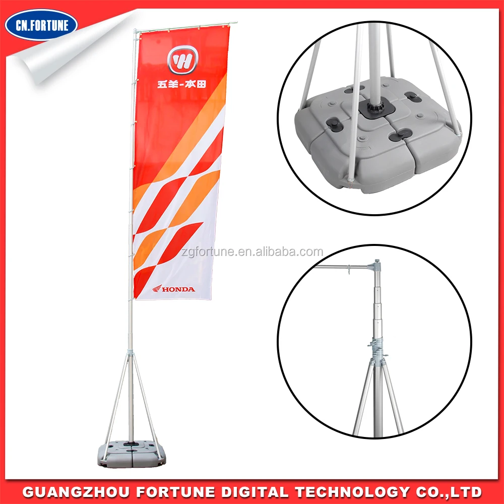 
 Самая низкая цена Акции Наружная Реклама 5 м Закачки Воды Телескопический Флагшток  