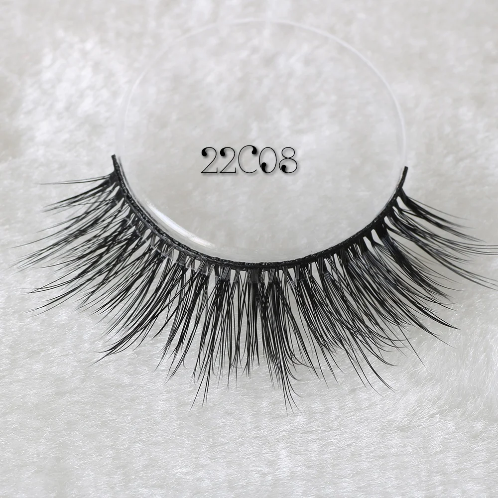 Real Mink 3D Lashes Korean Silk Strip Lashes How To Get Longer Eyelashes
