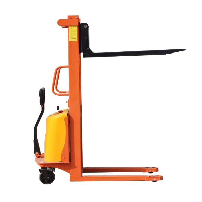 1Ton/1.5Ton/2Ton Small semi electric forklift trolley pallet weight