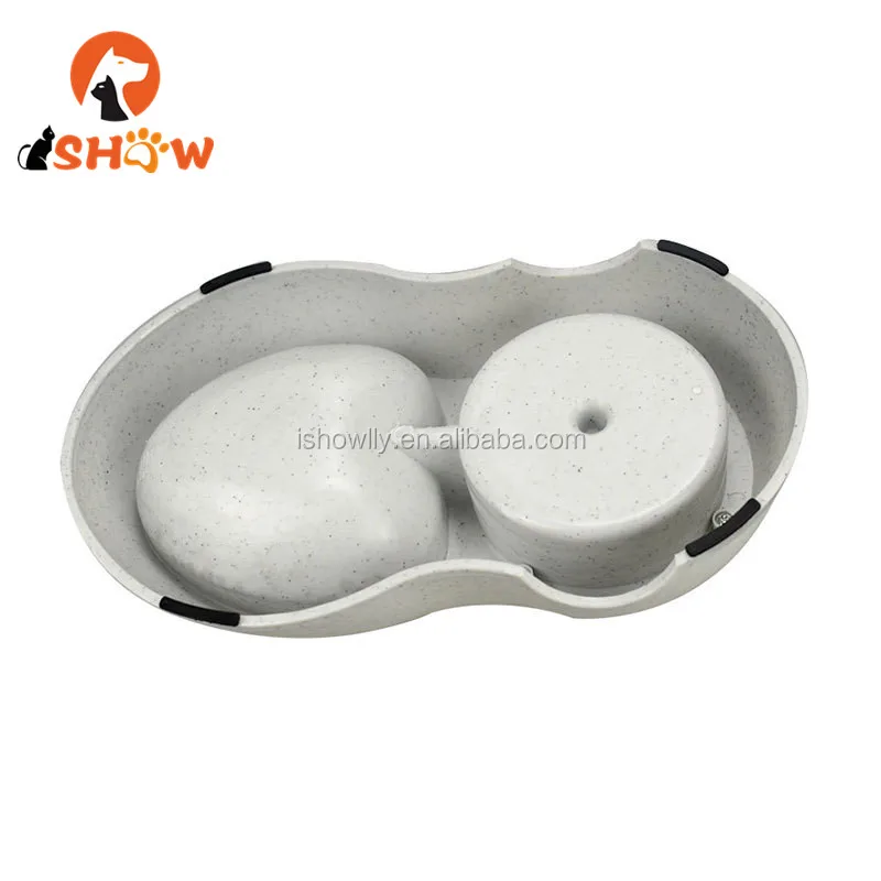 
Dog Auto Food Feeder Drinker Pet Drinking Bottle Food Container 