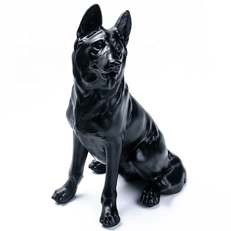 modern western home  wedding decoration ornaments miniature resin dog