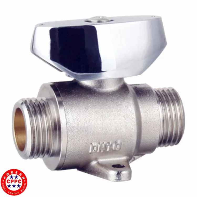 латунный газовый клапан для bbq cng заполнение топливом ppr 3-х ходовой шарик