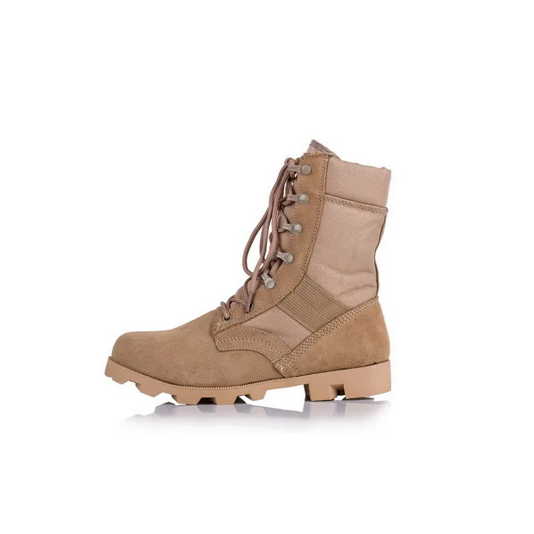 
Hot Selling High Ankle Desert Jungle British Army Boots 