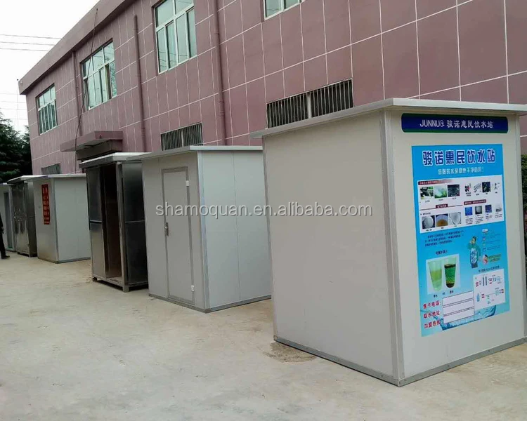Self-service Commercial Reverse Osmosis RO Pure Water Vending Station
