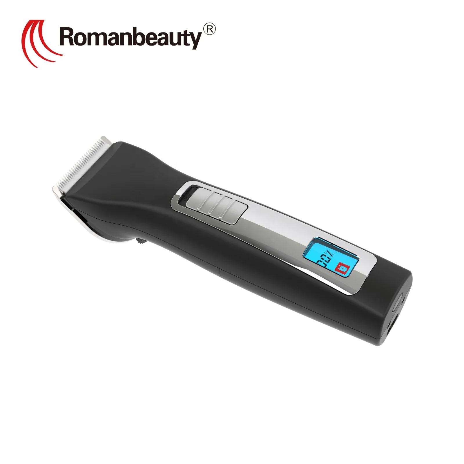 Cordless hair trimmer professional for men Electric ceramic private custom  facial beard hair clipper custom made hair clipper