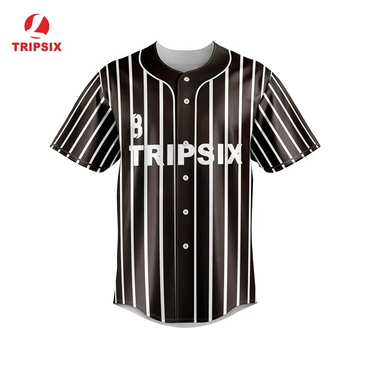 Custom Design Sublimation High Quality Baseball Jersey Shirt