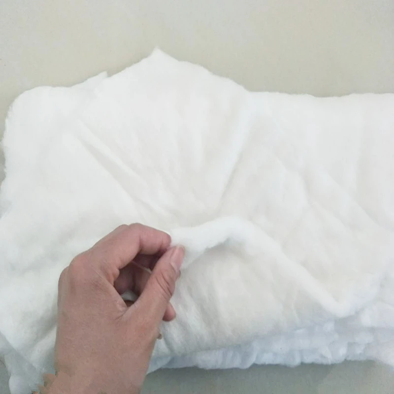Натуральный экологически чистый нетканый бамбуковый ворс/подкладка для одеяла