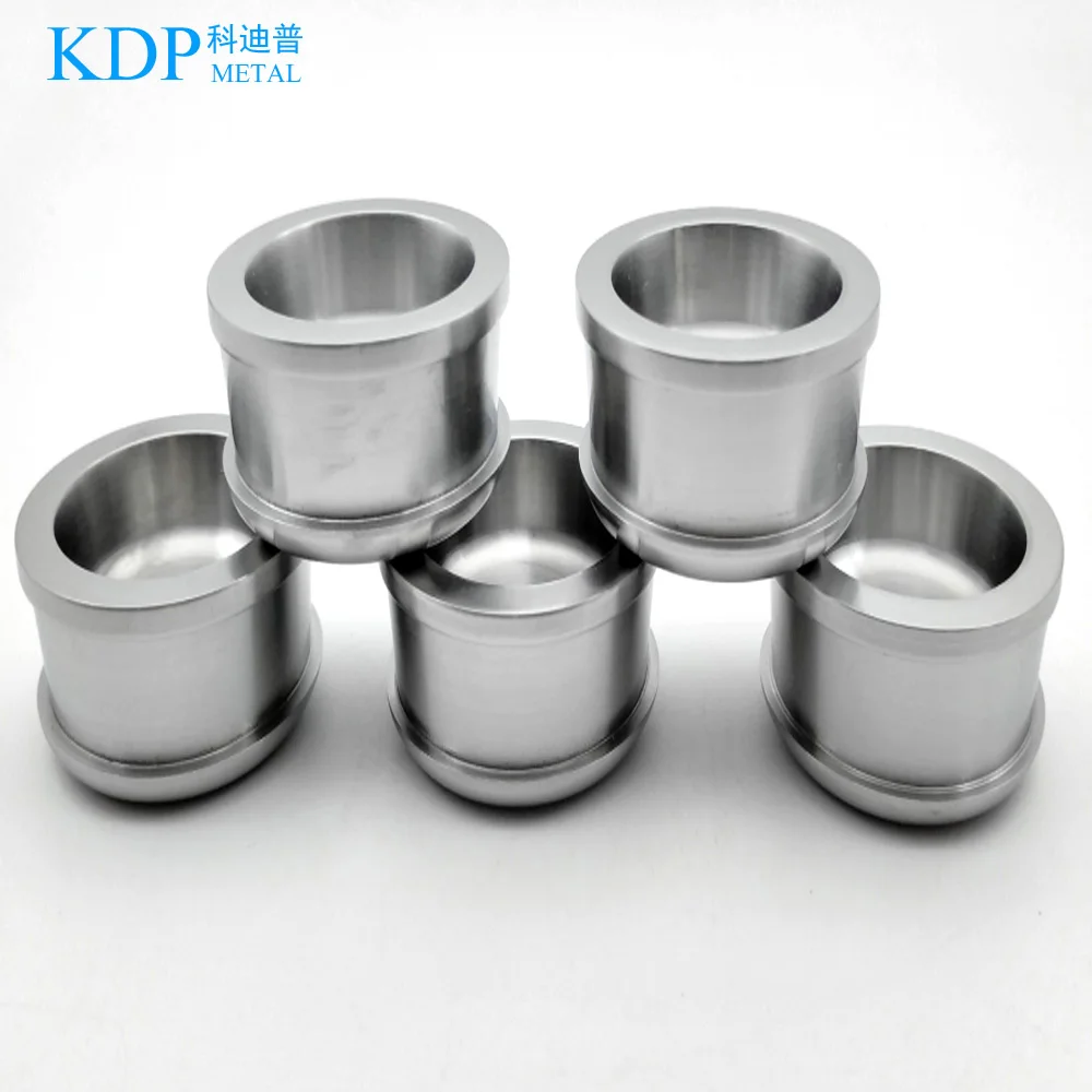 Manufacturer industry 99.95% purity polished tantalum crucible pure tantalum boat box