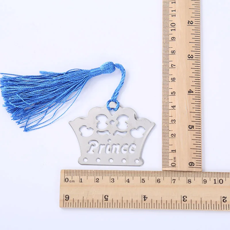 Parties Birthday Crown Pon Blue Prince Bookmark Birthday Giveaways Baby Shower Gifts