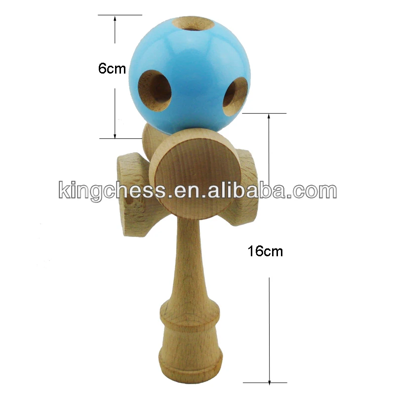 Wholesale Factory Cheap Wood Various Colors Mini Kendama Colorful Wooden Toy