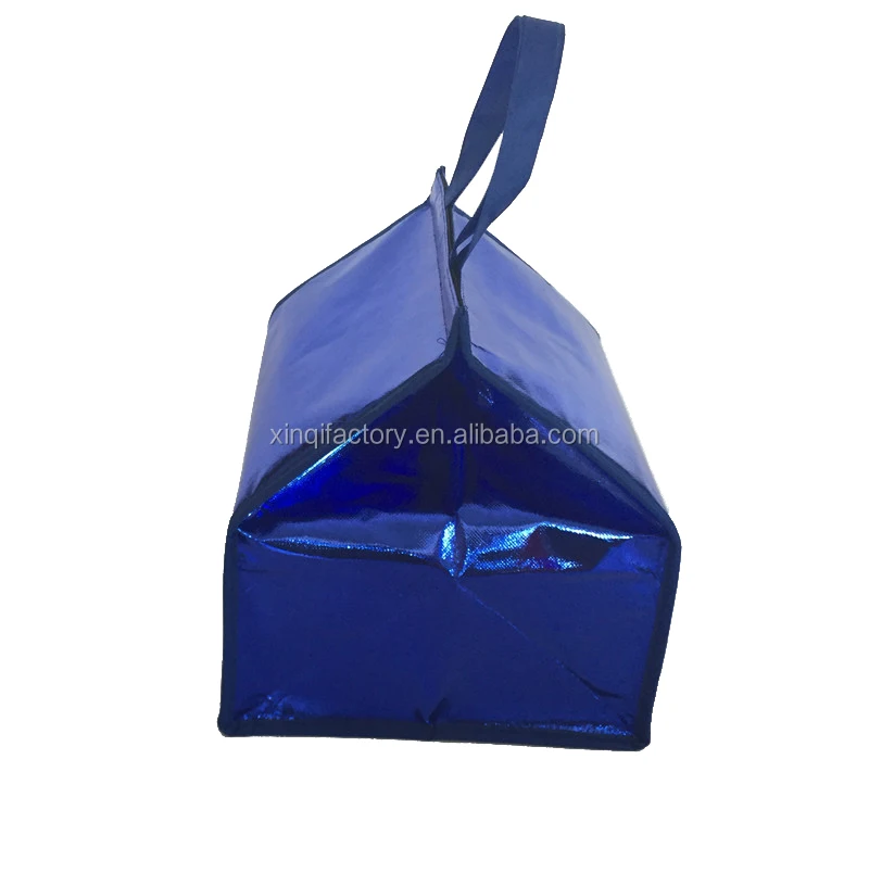 
metallic lamination non woven cooler bag Lunch Insulated Cooler Bag 