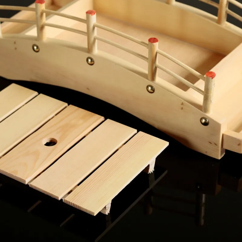 Изготовление размеров под заказ в японском стиле деревянная суши лодка, суши-мост, тарелка для суши, оптовая продажа