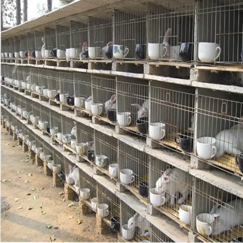 Metal cheap commercial wholesale rabbit cage breeding