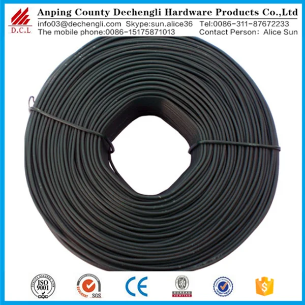 Epoxy Coated Rebar Tie Wire/pvc coated rebar tie wire