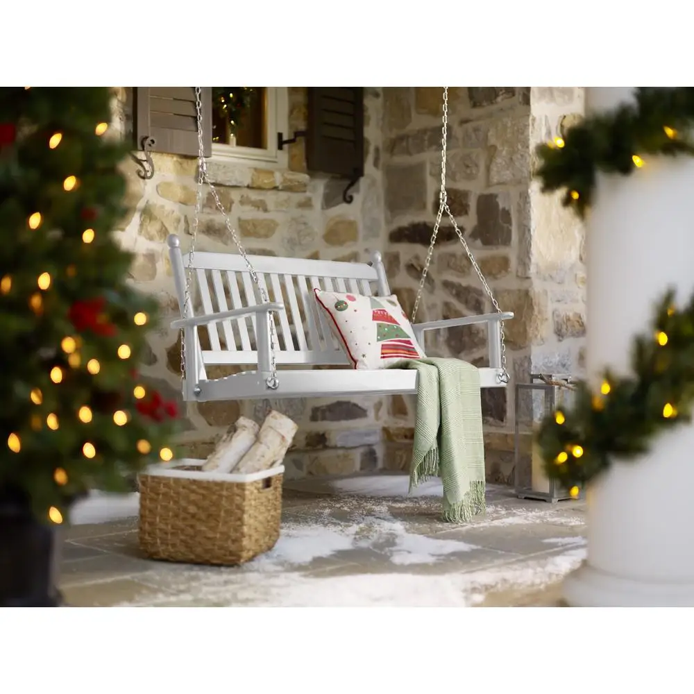 OEM Traditional design Solid Wood Porch Patio Swing