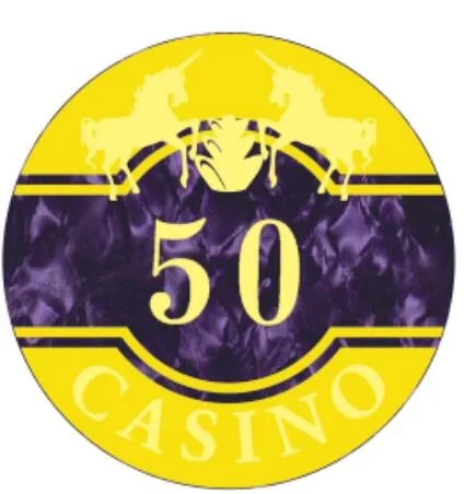 40mm 45mm 50mm 55mm customized casino acrylic material poker chip