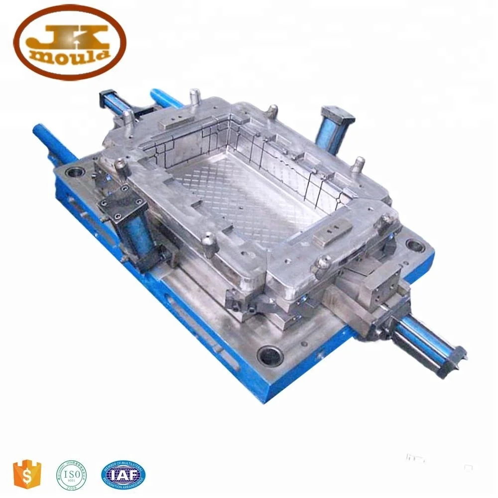 factory customize plastic basket injection mould fruit crate mould