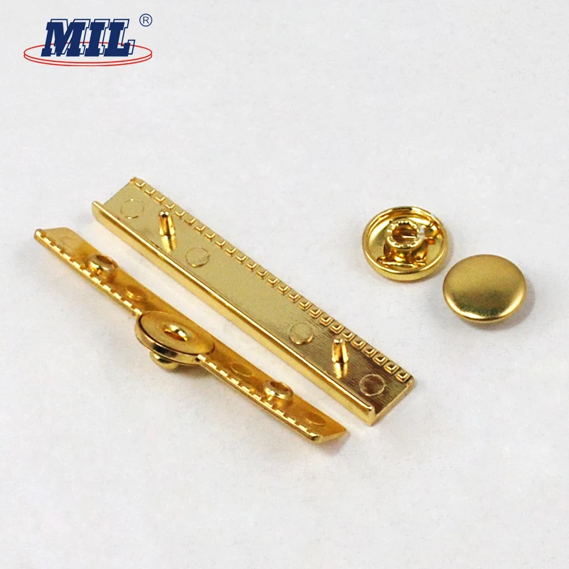 New Arrival Custom Gold Square Press Button Metal Snap Button For Wallet