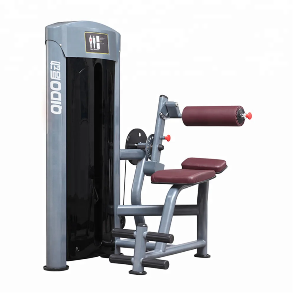 Import Fitness Gym Equipment Commercial Strength Machine Body Building Abdominal Crunch Machine