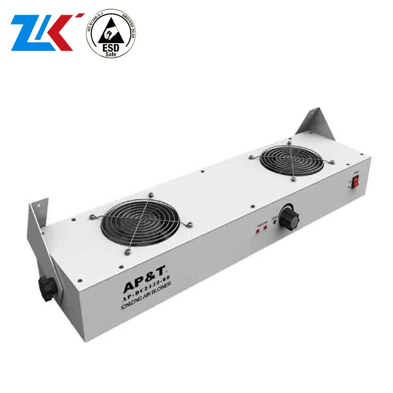 AP-DC-2452-60C Automatic cleaning Static electricity Two-fan Overhead Ionizing Air Blower