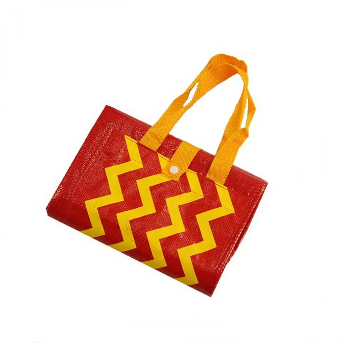 Waterproof Printing  Outdoor Camping folding PP Woven Plastic Beach Picnic Mat