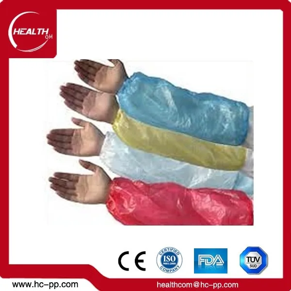 
Cheap Disposable Waterproof PE Sleeve Cover 