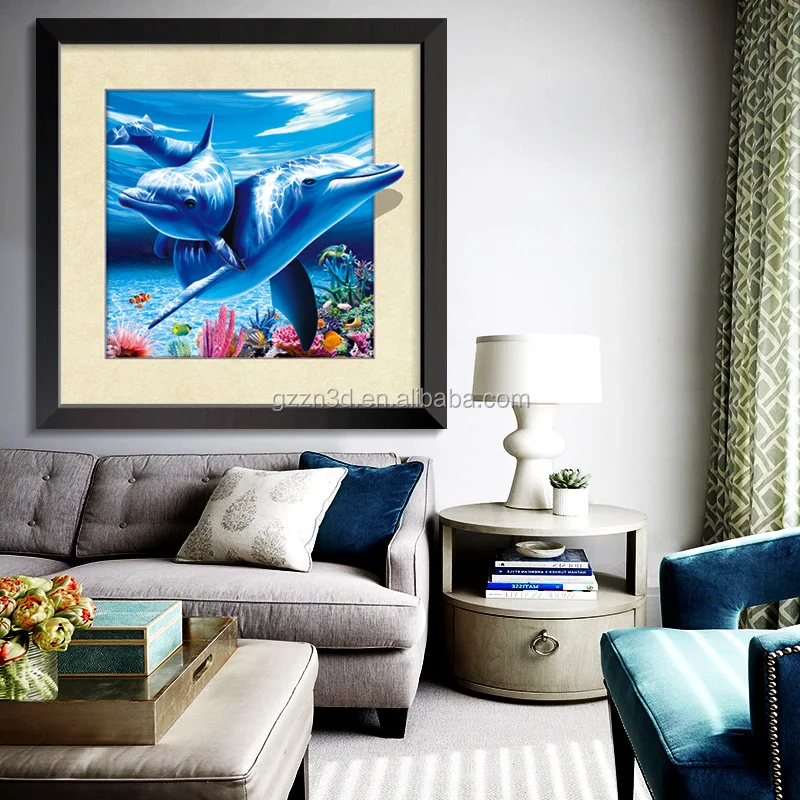 40 X 40 Cm 5D Pictures For Commercial Activities / Lenticular Image Printing