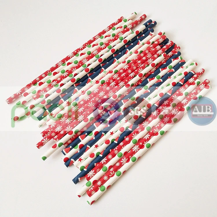 Manufacturers supply stripe colourful wax paper straws
