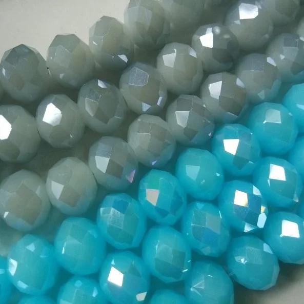 
wholesale rondelle beads jewelry crystal glass beads for jewelry making 