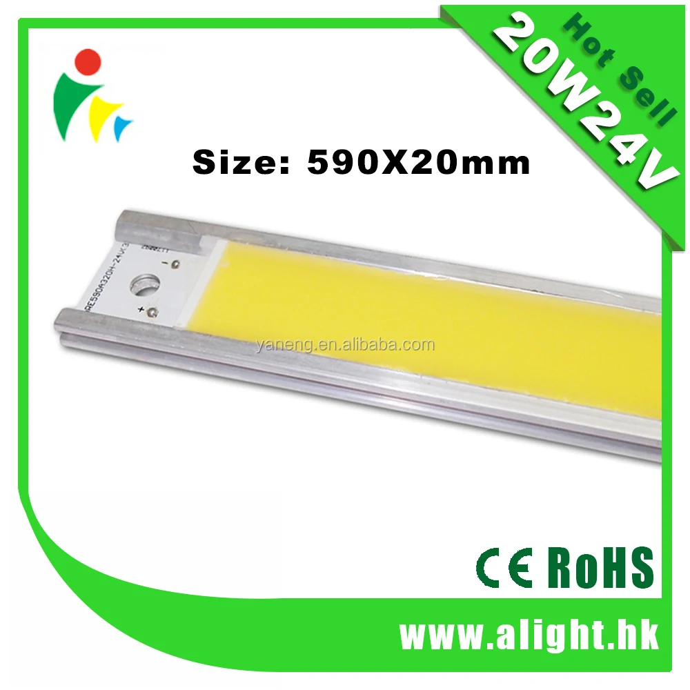 
High Power 20W 24V COB LED Chip Linear Strip Grow LED Bridgelux Epistar cob led 