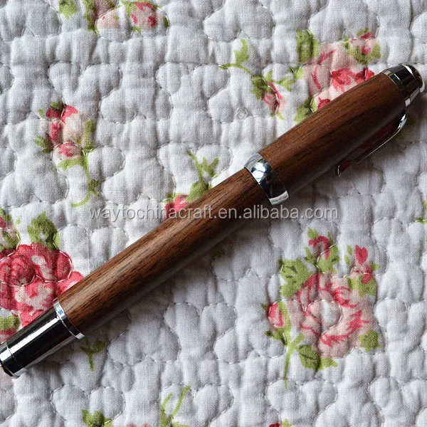 Высококачественная перьевая ручка из орехового дерева