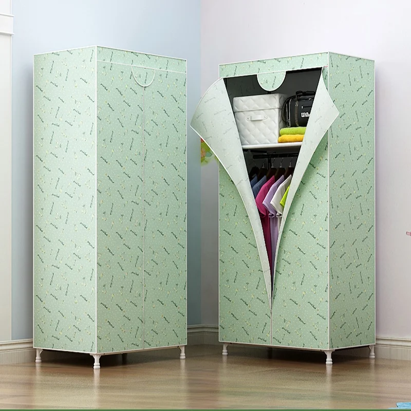 
Portable Clothes Closet Waterproof cloth Wardrobe Storage Organizer 