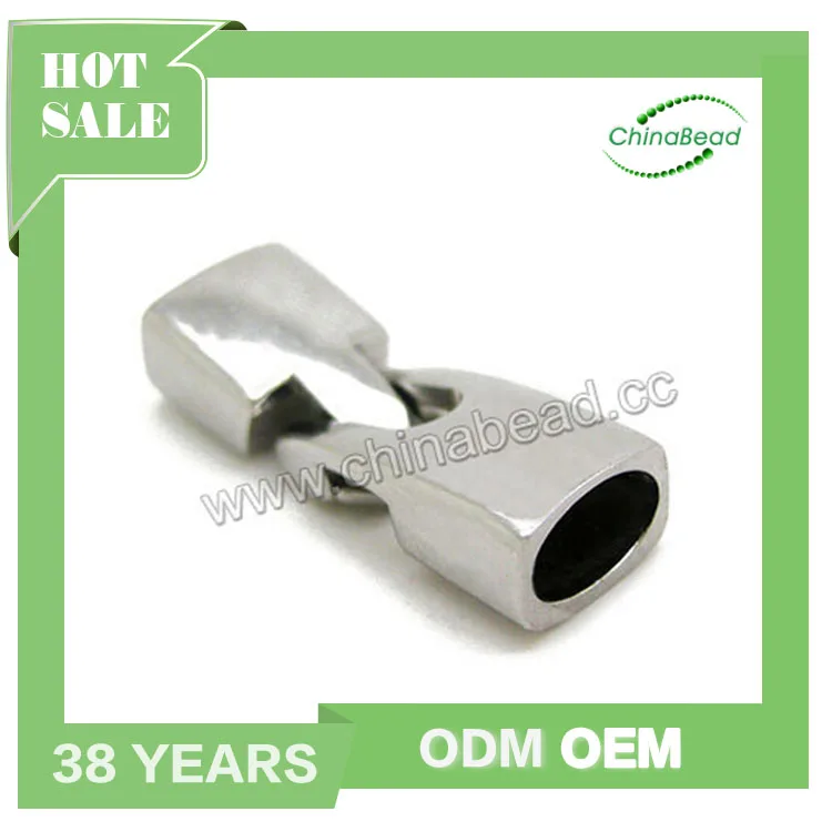 Высокое Качество Детали Для Изготовления Ювелирных Изделий, Нержавеющая Сталь Шнур Застежка