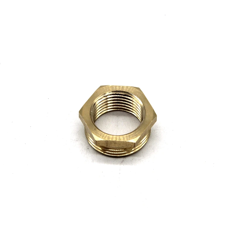 Grosna Wholesale Easy Installation and Longer Life customizing forged brass copper nut Brass bushing/Brass Pipe Fitting