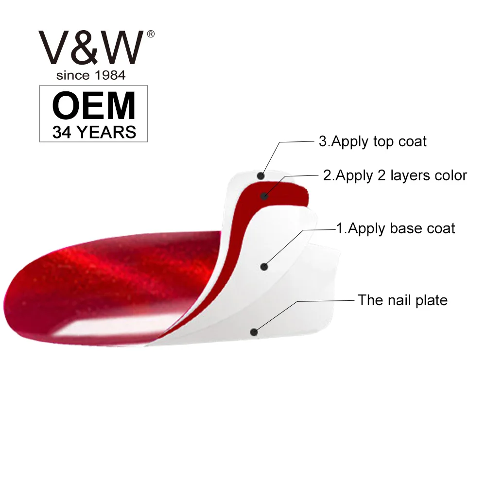 Color changing glow in the dark cat eye gel nail polish 3 STEP GEL POLISH