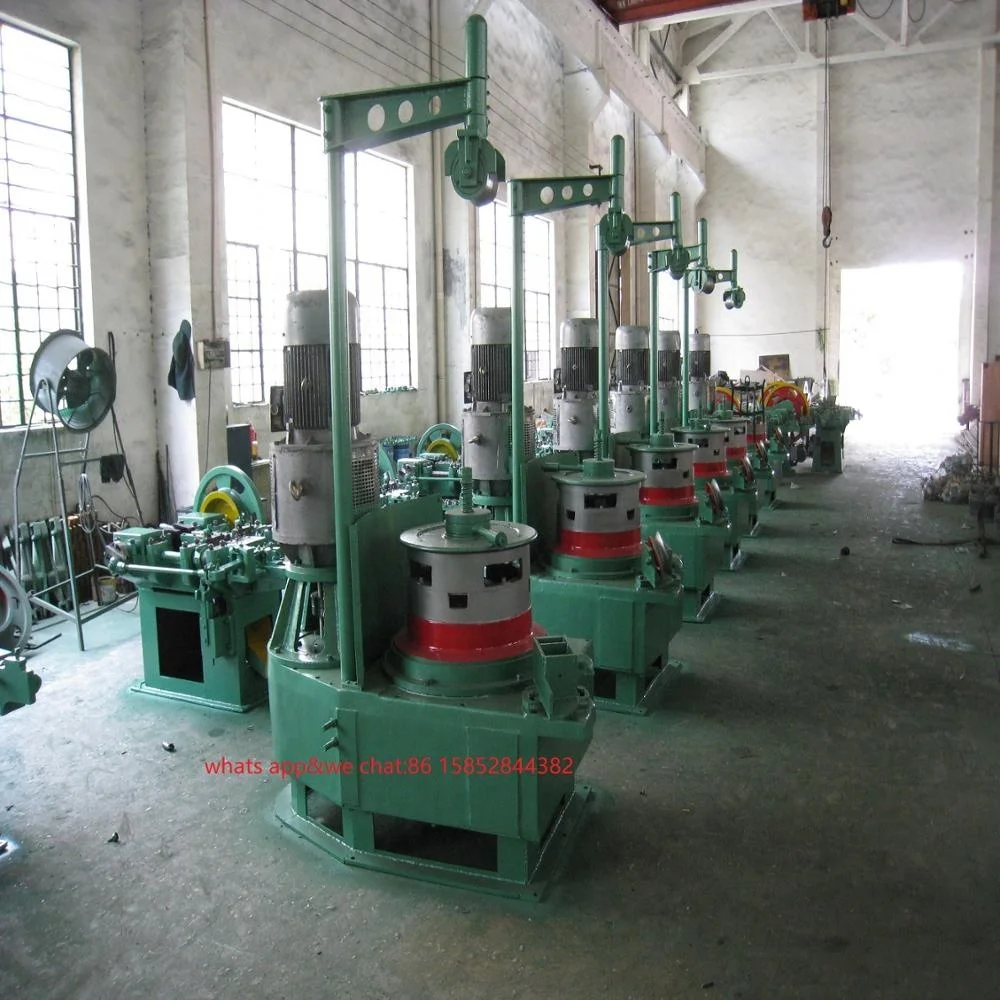 
Easy Operate Factory customer binding wire&Nail wire drawing Machine 